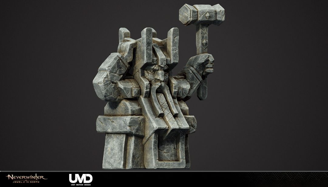 Neverwinter: Jewel of the North Cinematic (Dwarf statue)