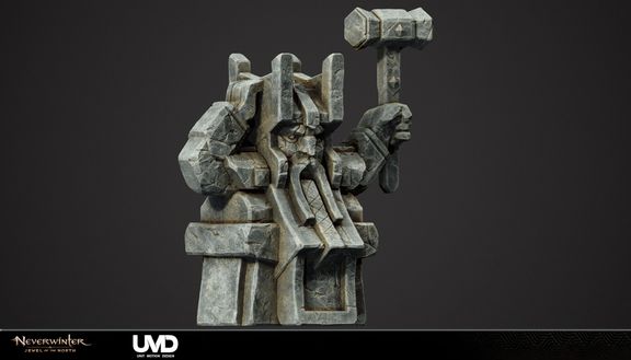 Neverwinter: Jewel of the North Cinematic (Dwarf statue)