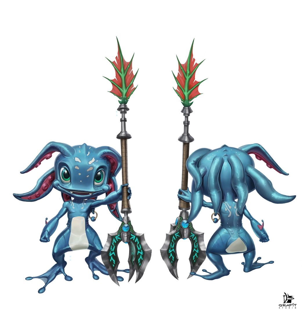 Work Examples | 2D Character Concept Art