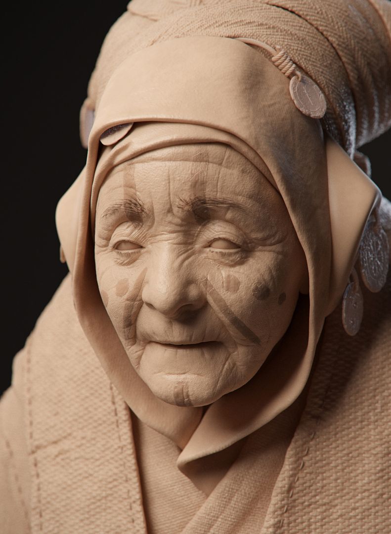 Old Wise Woman by Remy D.