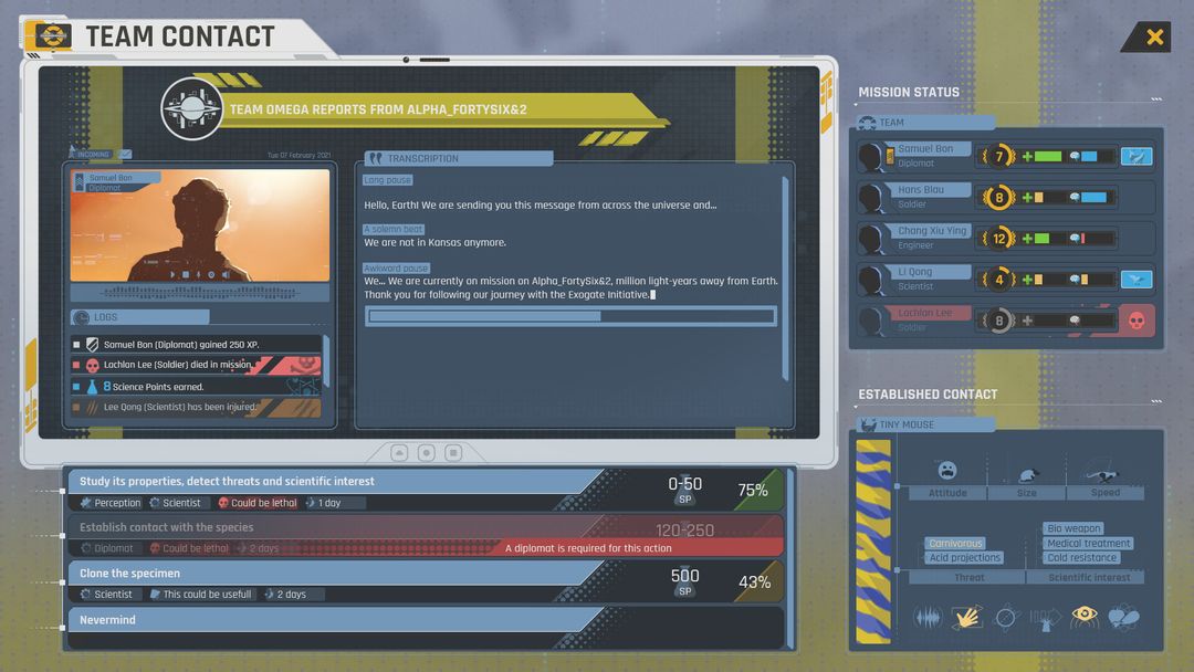 Exogate Initiative / Screens