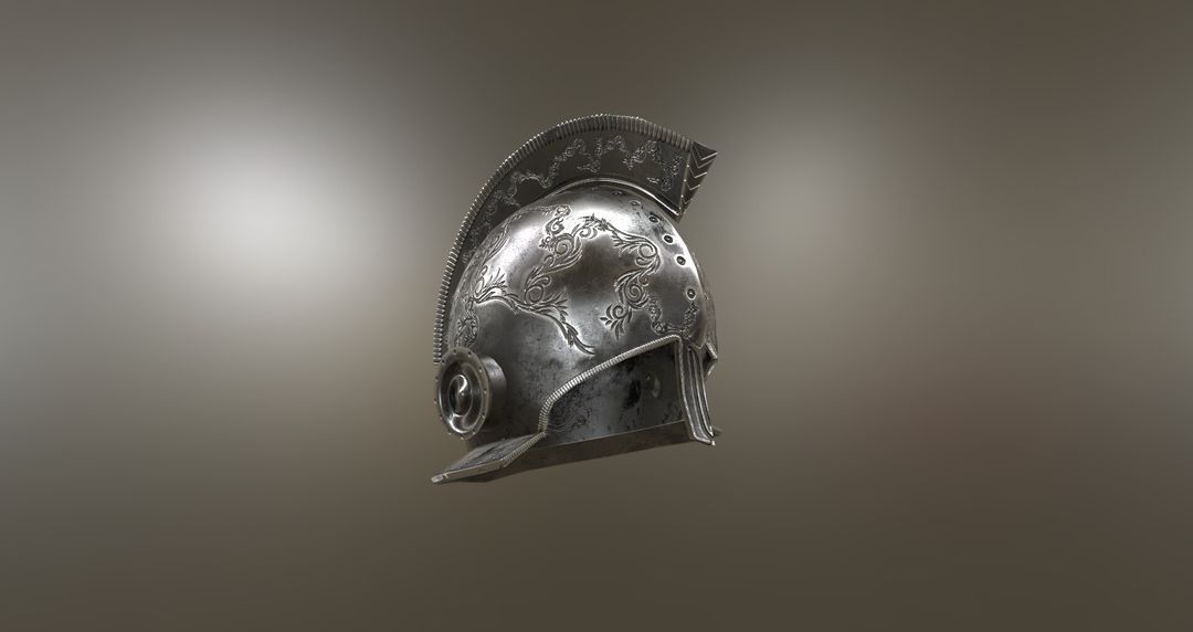 Alder Forge Silver Helmet
