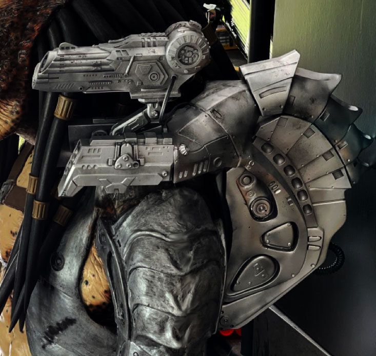 Predator Backpack Prop 3D Print