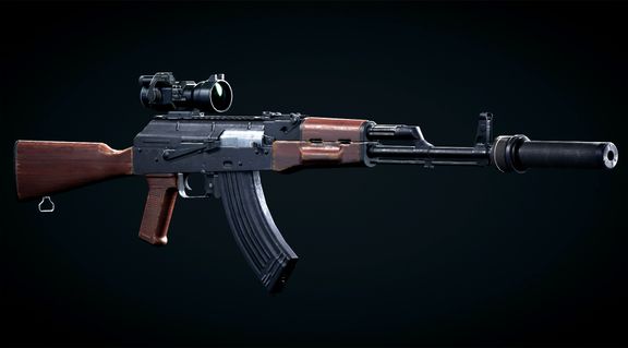 Ak 47 Gun | 3D Weapons Modelling