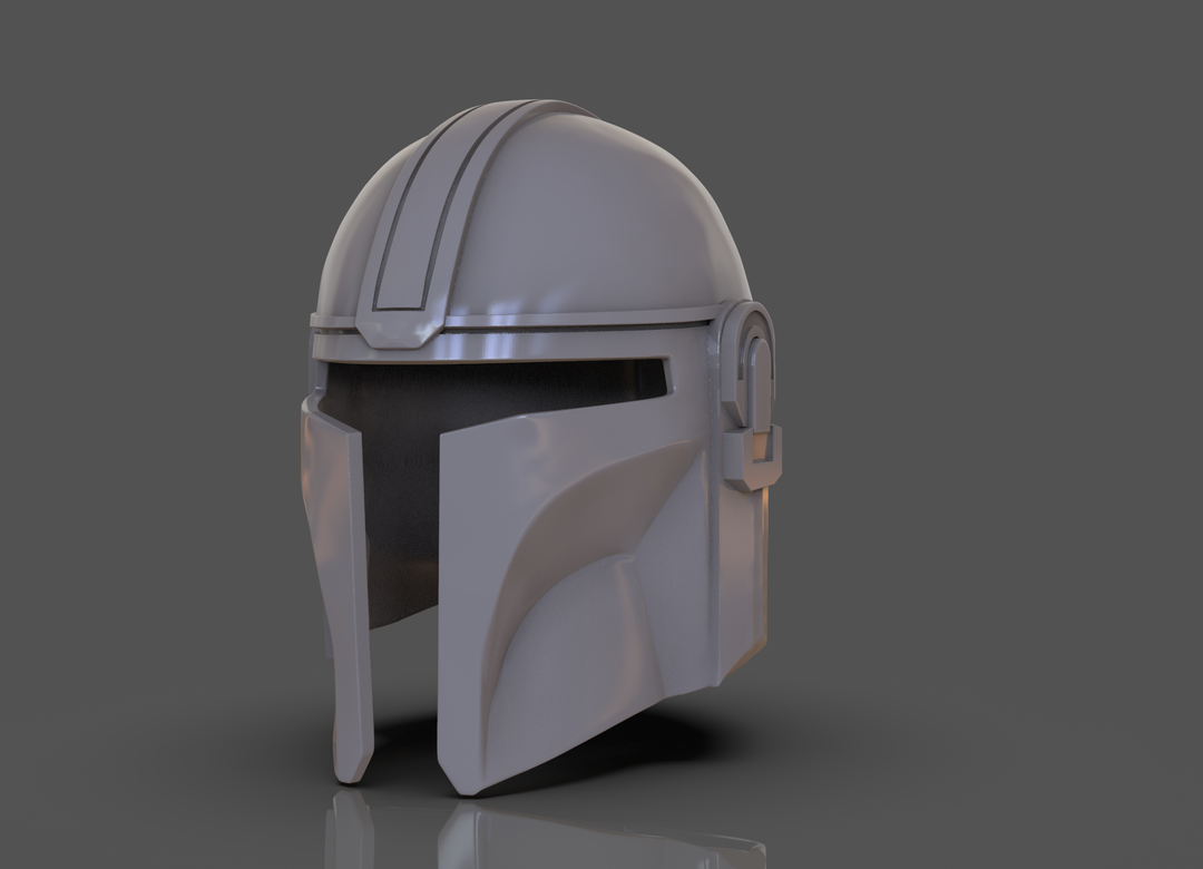 The Mandalorian Helmet