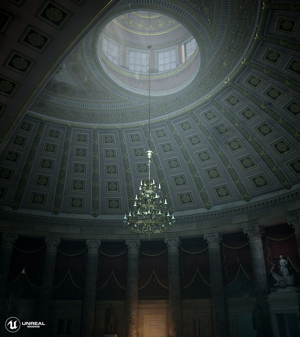 LIGHTING: Statuary Hall