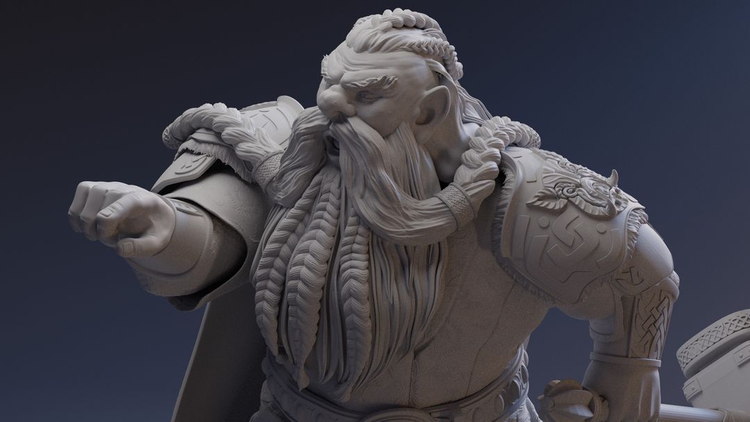 Dwarf Sculpt by Samanta U.