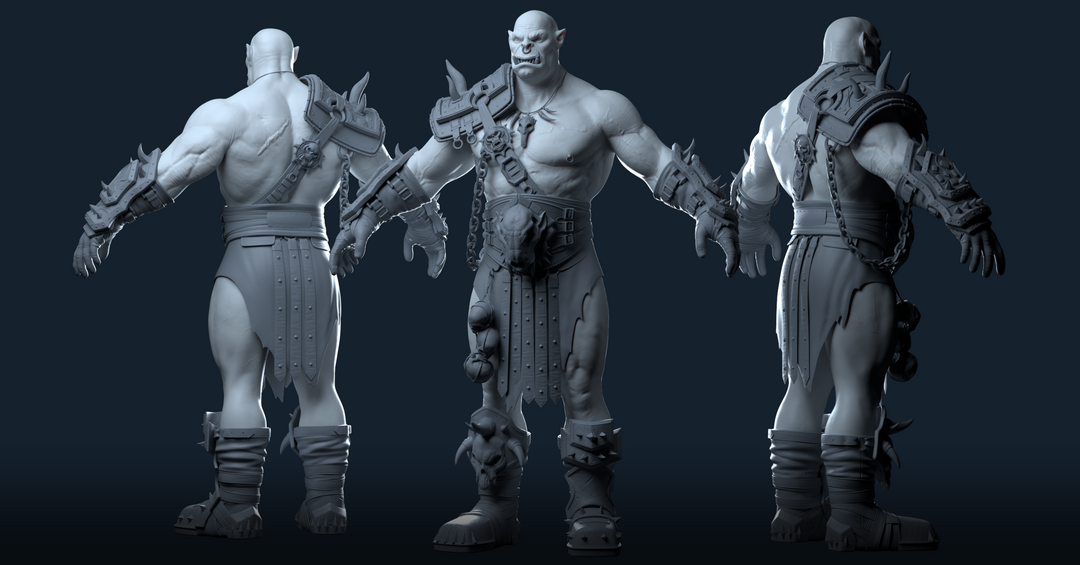 3D realistic character