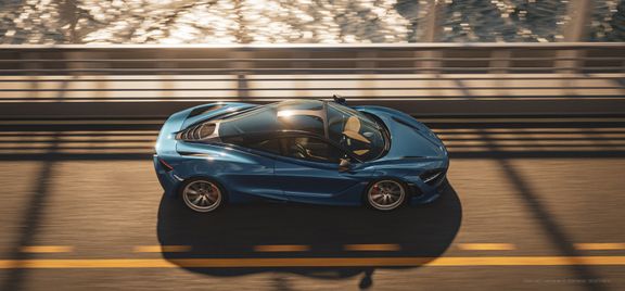 Mclaren 720 Ludus Blue