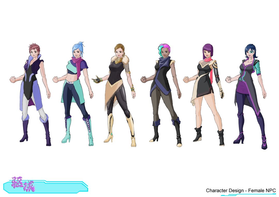 Cyberpunk theme project