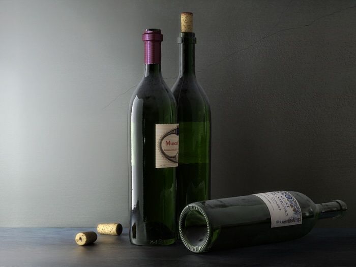 Wine Bottles by Vladica M.