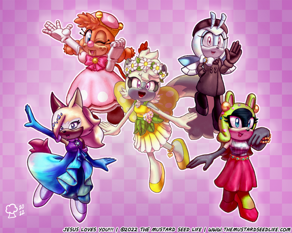 SO PRETTY: Sonic Girls in MKT Outfits Collection