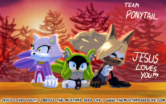 Team Ponytail – Blaze, Surge, Whisper