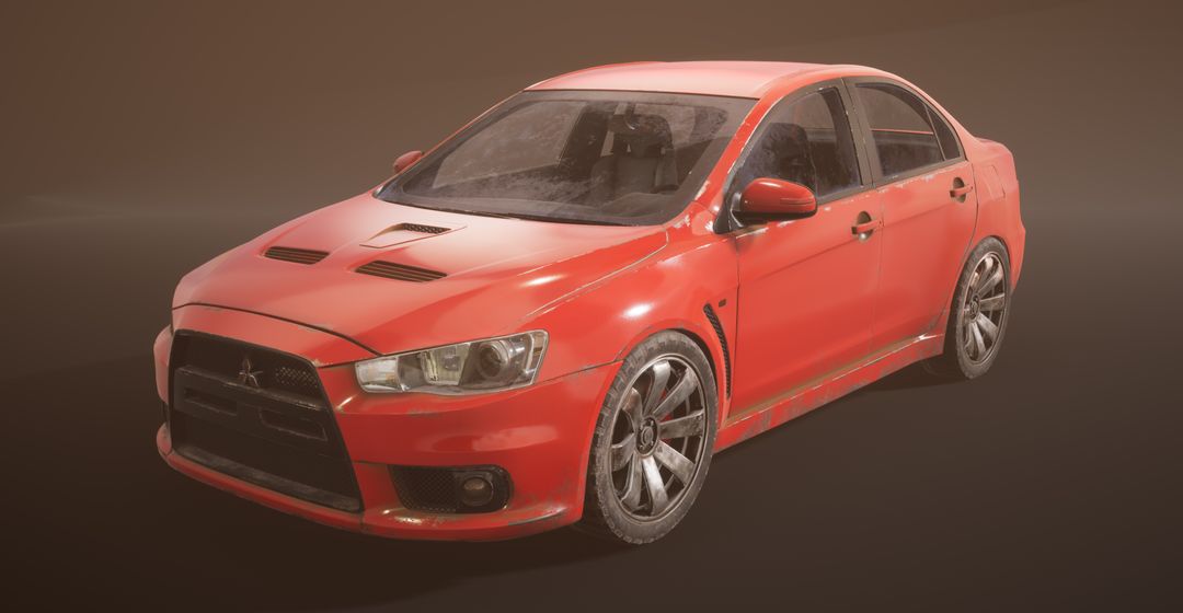 Evo lancer - UE4