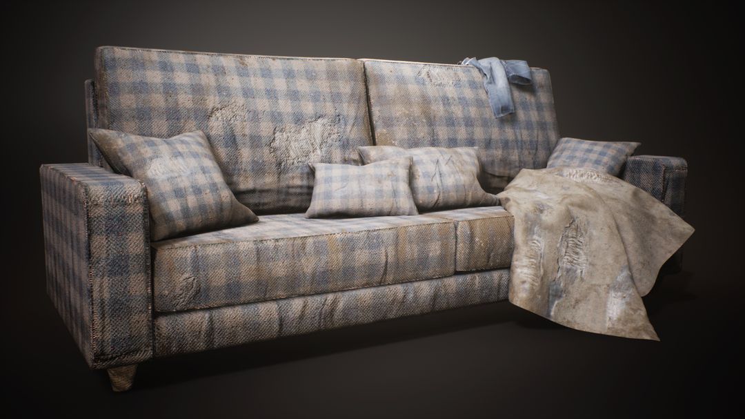 Damaged Sofa - UE4