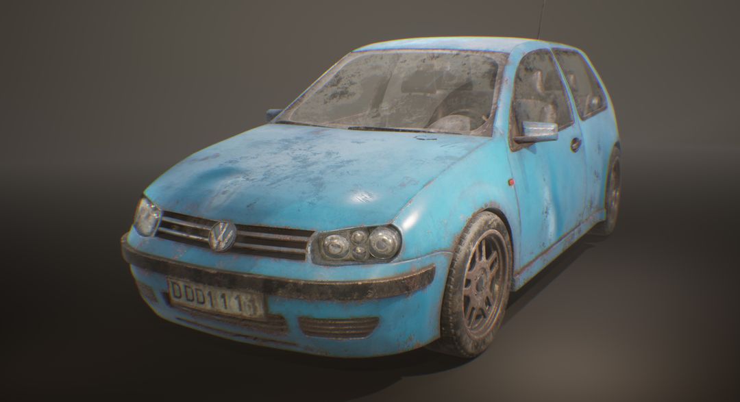 Volkswagen Golf - UE4