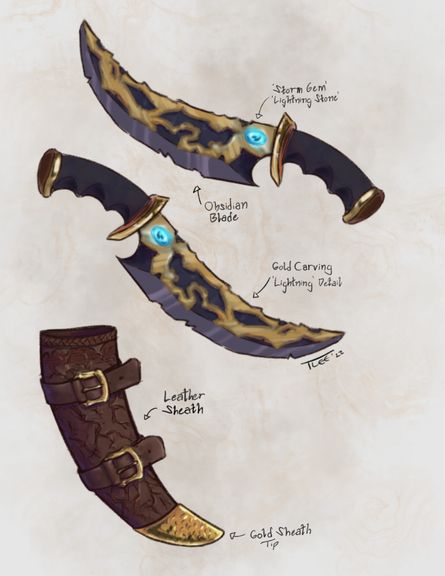 D&D Yanira Weapon Detail