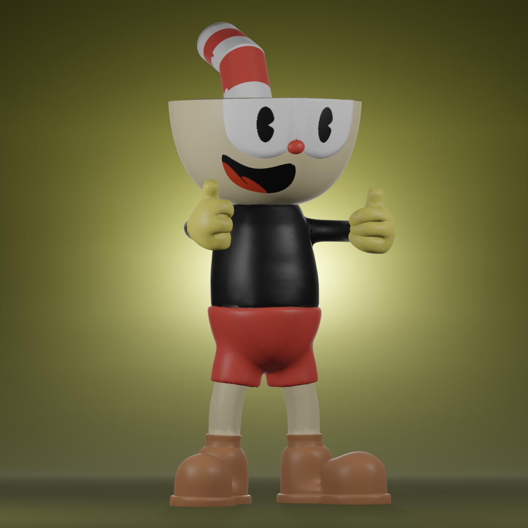 Cuphead Game Character