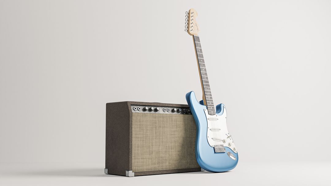Stratocaster and Vintage AMP