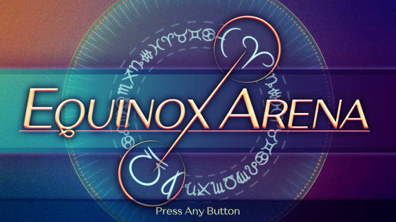 Equinox Arena Main Menu UX/UI Prototype