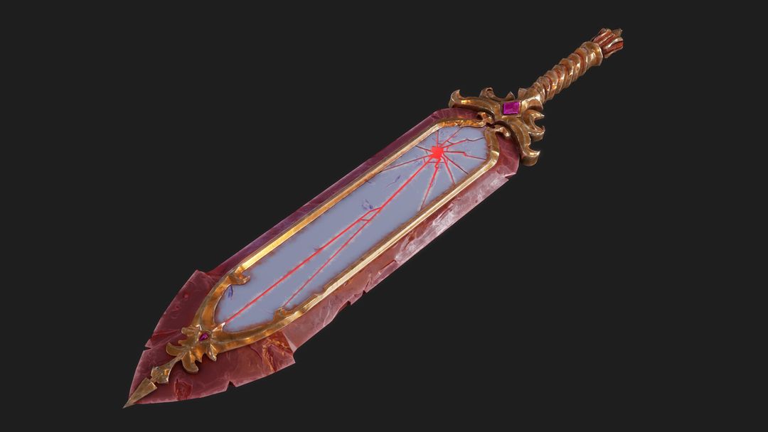 Mirror Sword - Sculpting Practice