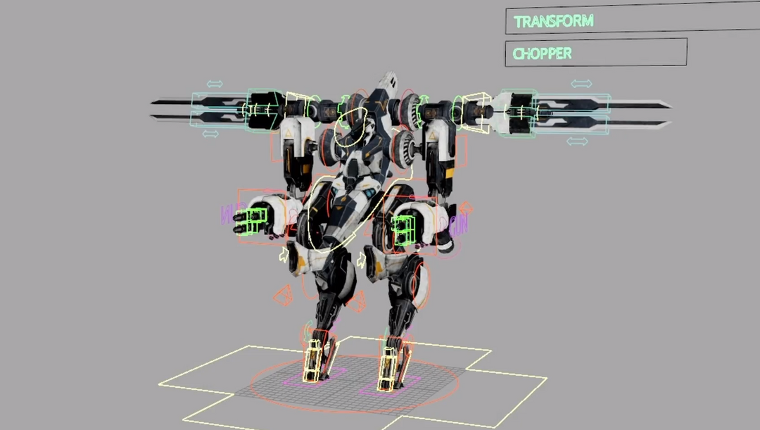 Robot - rig demo