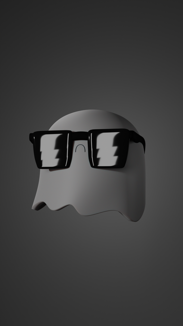 A little ghost dancing