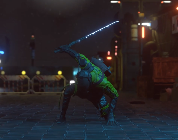 Cyborg Ninja Parkour