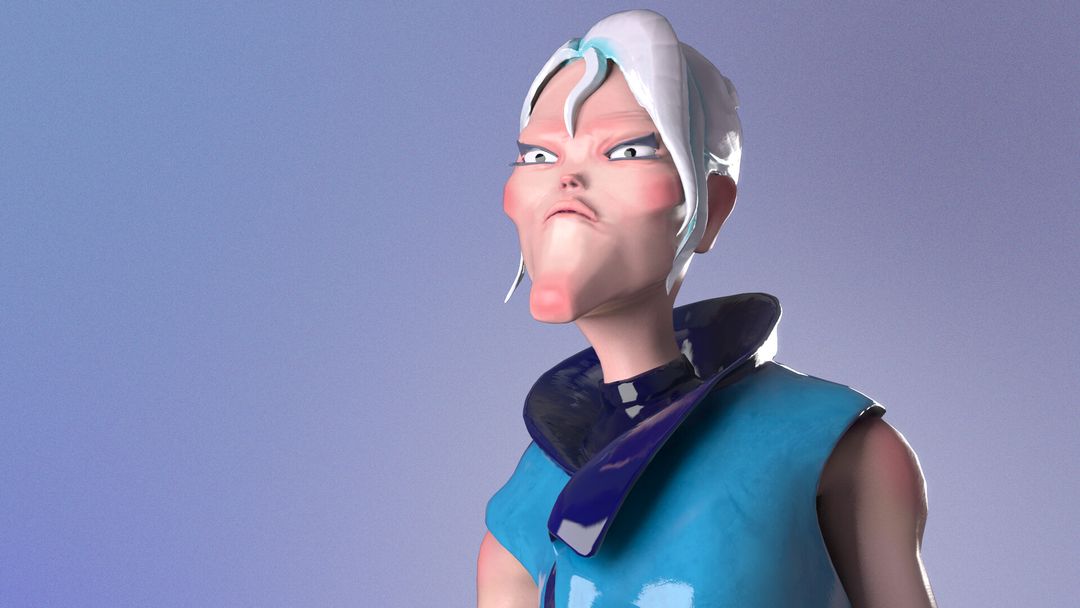 Valorant Fan Jett - Character Animation