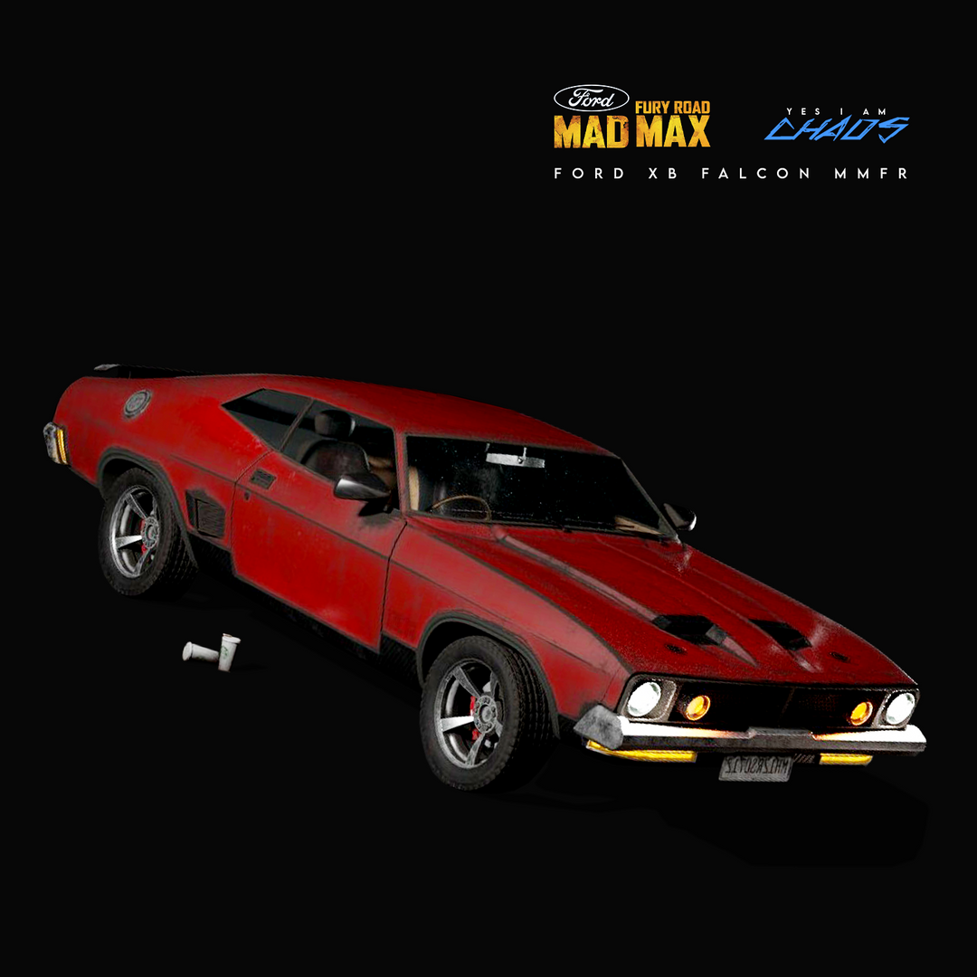 Ford Falcon XB Car 3D by Lalit D.