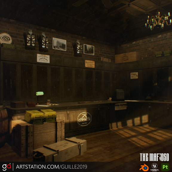 The gunshop - The Mafioso