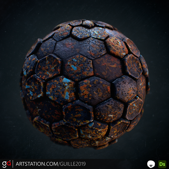 Giants Causeway Material - Substance Designer