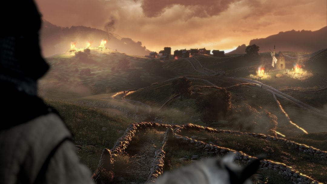 VFX scene for cinema