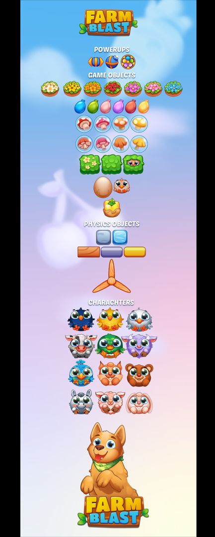 Farm Blast - Game Objects