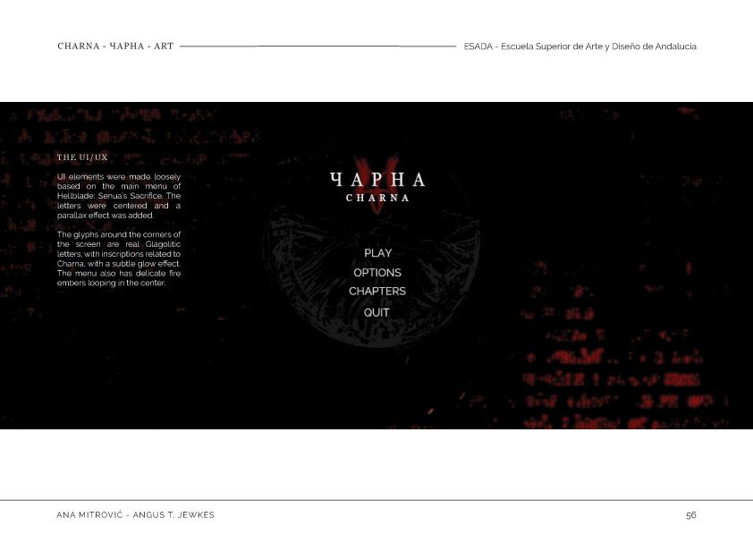 Charna - Volume 2 Art and UI Design