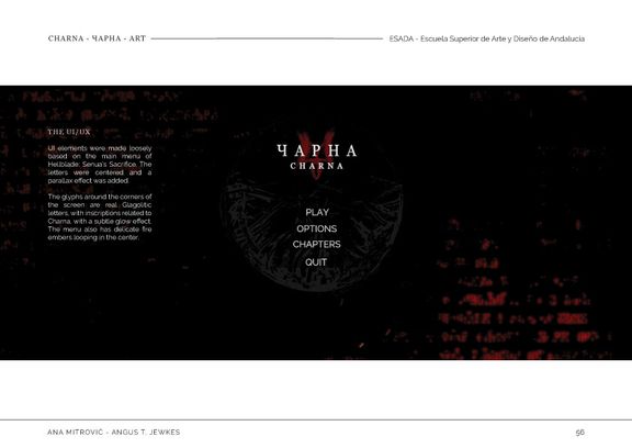 Charna - Volume 2 Art and UI Design