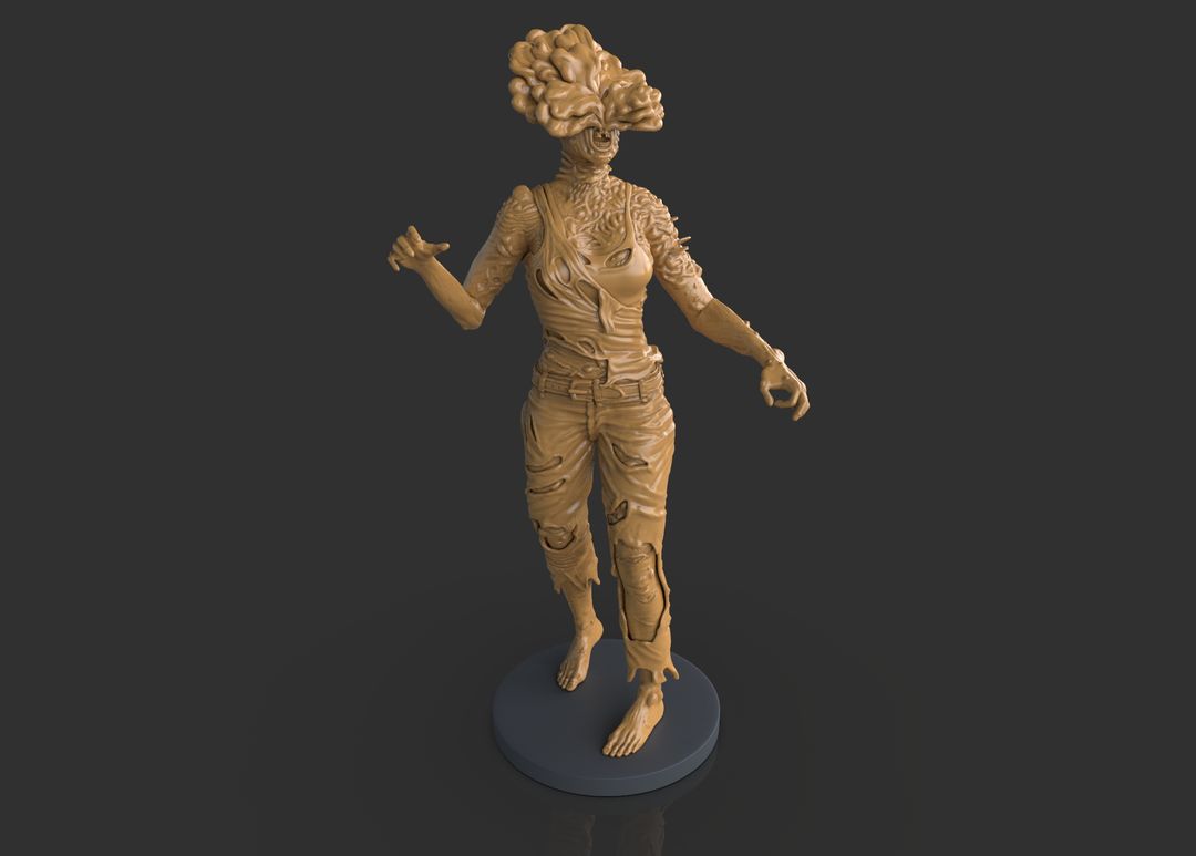 Female Clicker Sculpture