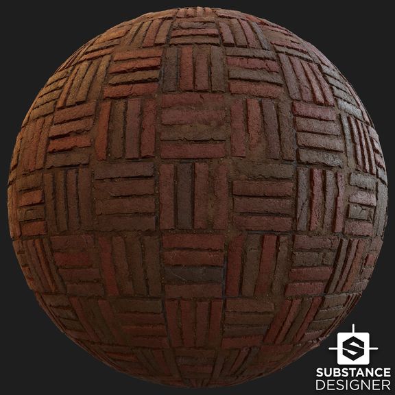 Brick Weave Material