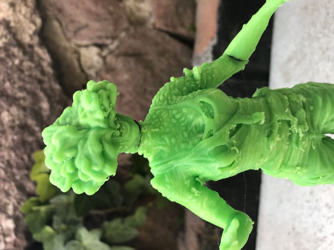 Female Clicker Sculpture 3D print