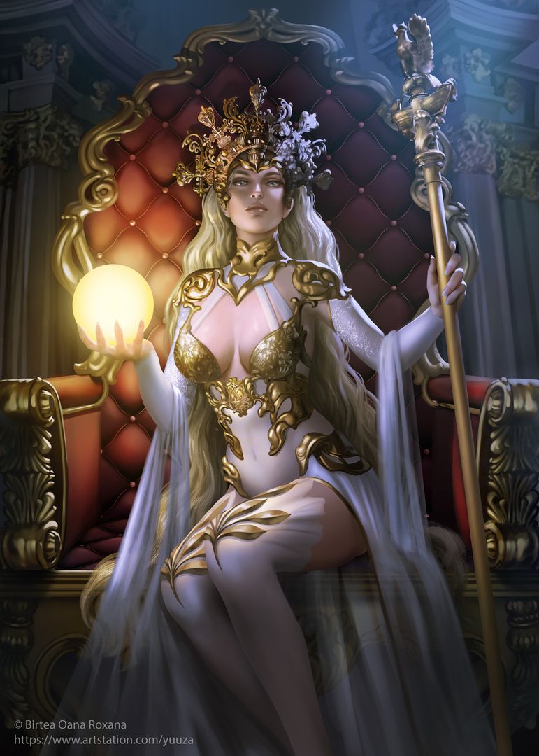 Empress tarot card by Oana Roxana B.