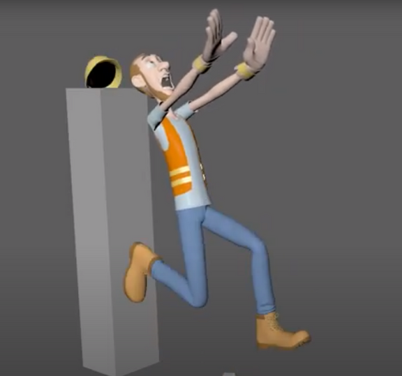 Malcolm Cartoon Animation Scene