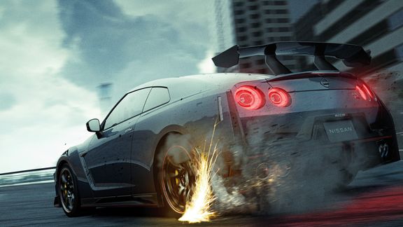 Concept ProStreet GTR R35 art. | 2D Vehicle Concept Art