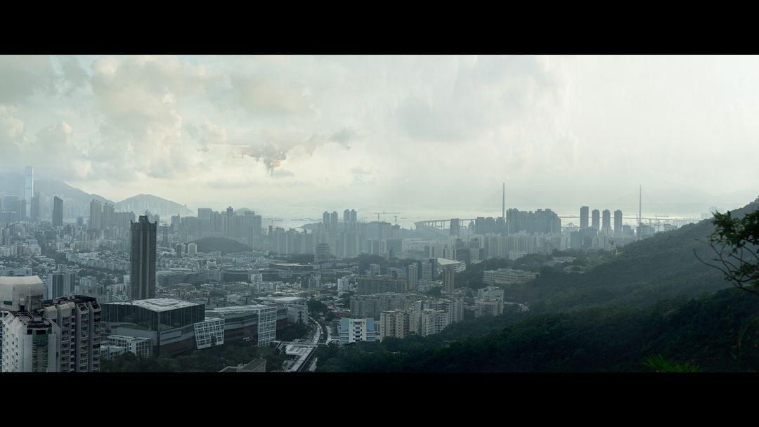 Hong Kong extended matte painting work
