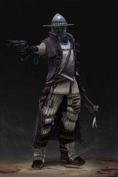 Feudal West - Sheriff | 2D Character Concept Art