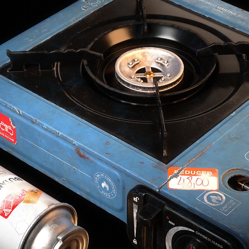 Abandoned Portable Stove