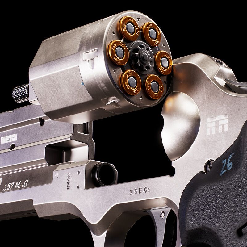 Magnum M720 Custom Revolver