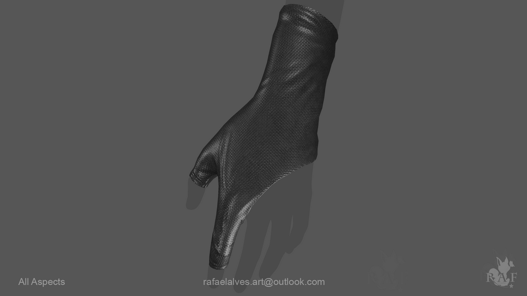 Leather Glove by Rafael A.