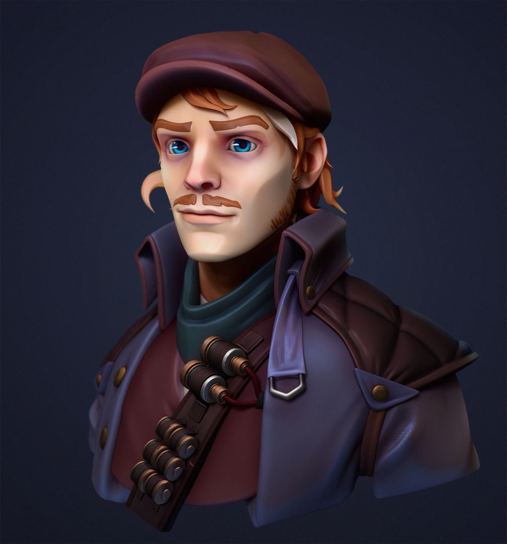 Bust Sculpture - Marek