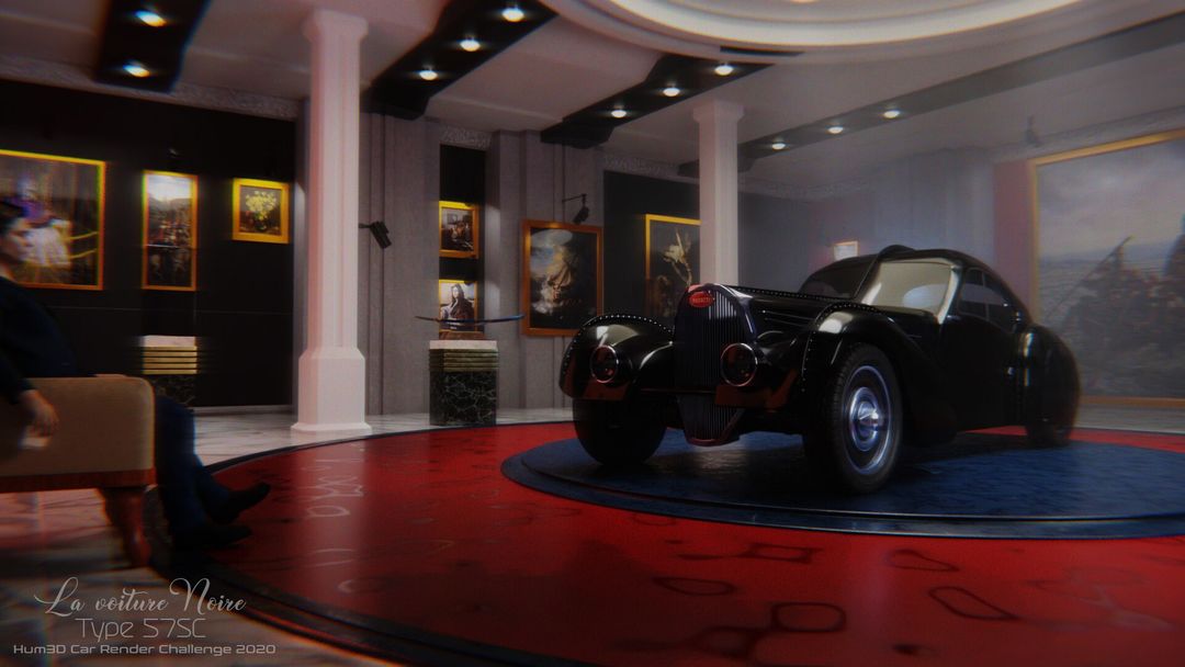 Bugatti Type 57SC by Nidjy L.