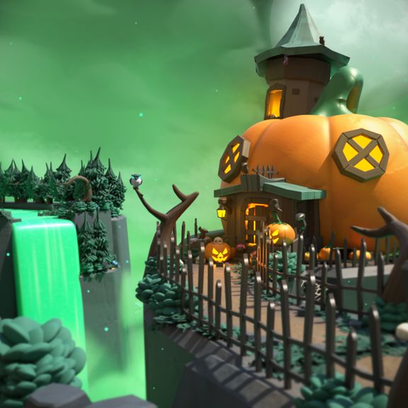 Winner Clash of Clans - Supercell Make contest - Pumpkin Graveyard